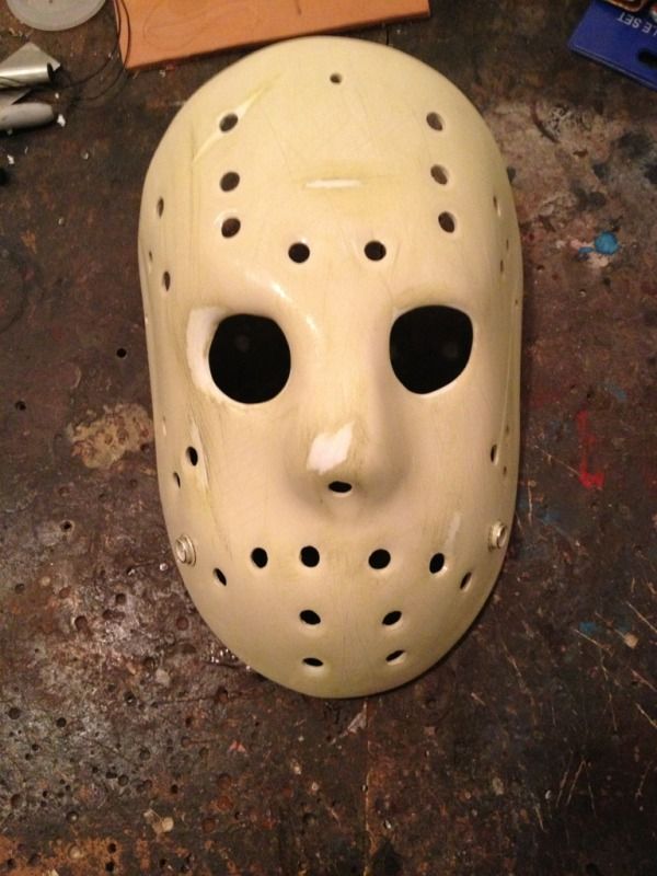 Jason Voorhees from part 3, mask set paint up!
